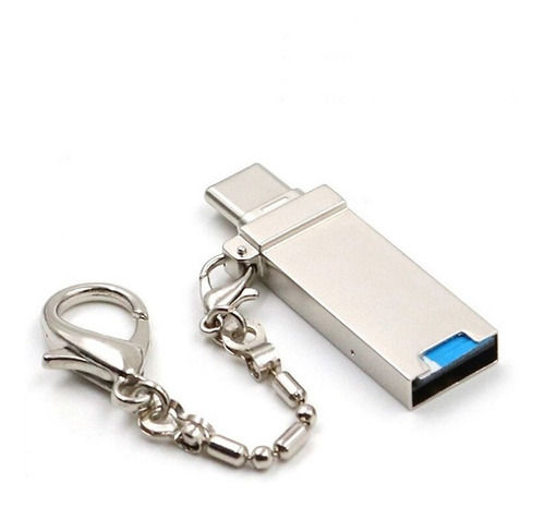 Mini Llavero Tipo C Micro Usb Otg Lector De Tarjeta De Memor