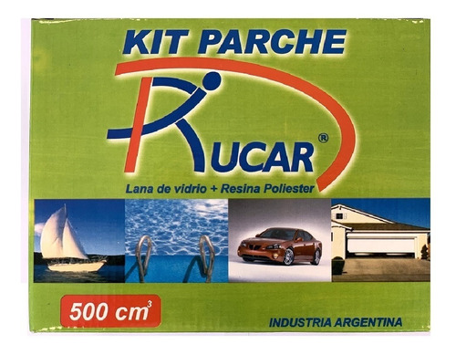 Kit Fibra De Vidrio Rucar 500cm3 - Imagen Pinturerías