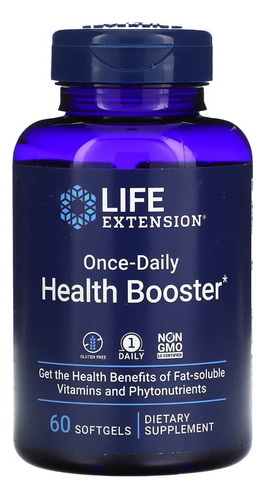Once Daily Health Booster Life Extension 60 Softgels
