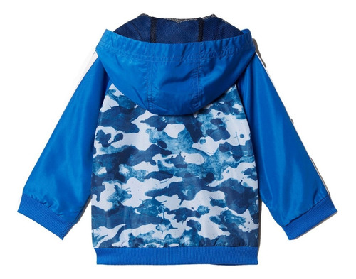 Pants Completo adidas Niños Azul L Sp Wv Fz Hd Bk2995
