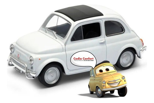Welly 1:34 Fiat Nuova 500 Blanco 43606cw