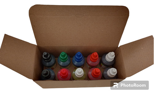 Tinta Para Marcador Borrable 33ml Caja X 10 Unidades