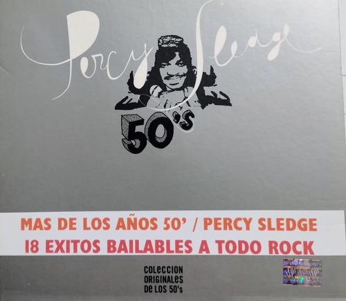 Percy Sledge Cd Nuevo Original 18 Éxitos De Su Trayectoria 