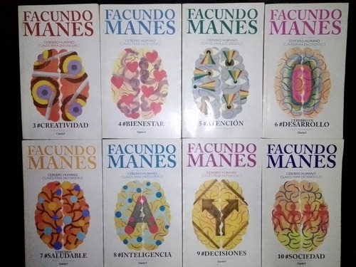 Pack 8 Ejemplares Cerebro Humano Claves Facundo Manes