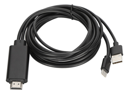 Cable De Sincronización De Pantalla De 1,8 M, 4k, Tipo C A I