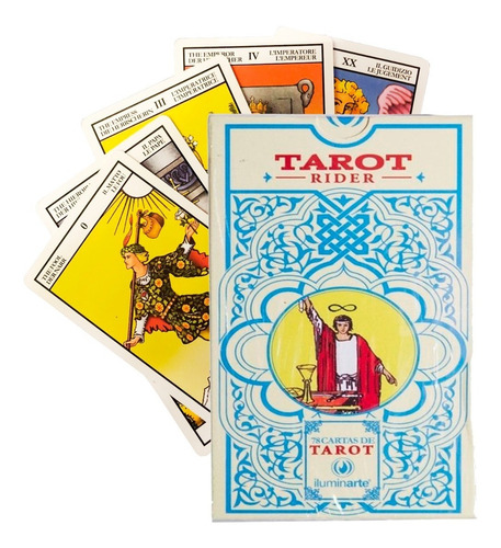 Mazo Cartas Tarot Rdr Rider Waite - 78 Cartas - Iluminarte