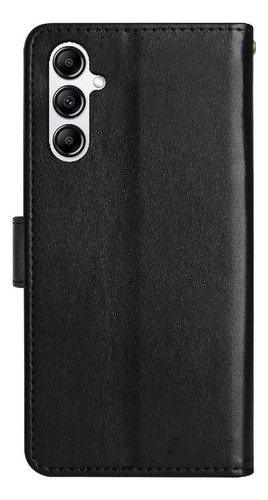 Funda Con Tapa Para Samsung Galaxy A36, Correa De Muñeca Con Función Atril, Piel Sintética, Tarjetero, Cierre Magnético