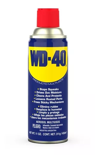 Wd-40 Aceite Lubricante Multiuso Spray 311gr Pack X 12 Unid.