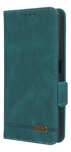 ~ For Xiaomi Redmi Note 12s Pu Wallet Magnet Clasp Card Case