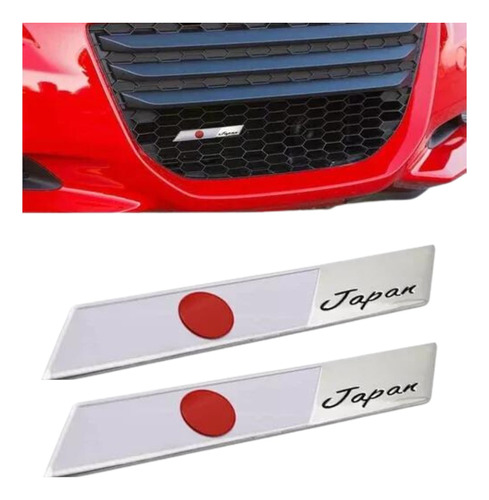 X2 Emblema Insignia Japon X 2 Unidades Honda Nissan , Toyota