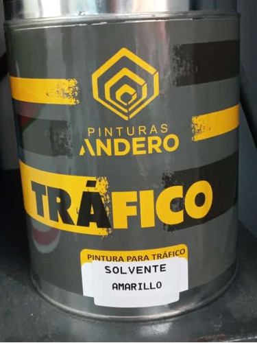 Pintura De Tráfico Base Solvente Estacionamientos Galón