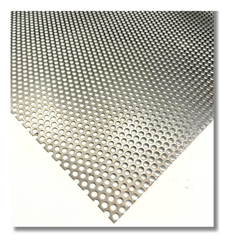Chapa Perforada Redondo 4mm / 1,22 X2,44mts / Espesor 1,6mm