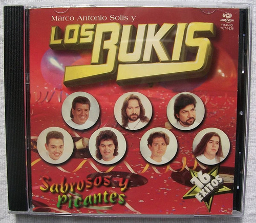 Marco Antonio Solis Y Los Bukis Sabrosos Y Picantes. Cd 1996