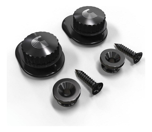 Trava Metalica Correia Instrumento Preto D'addario Pw-sls-01