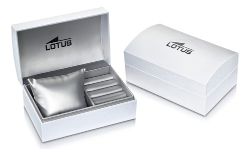 Reloj Mujer Lotus Acero Inoxidable Plateado