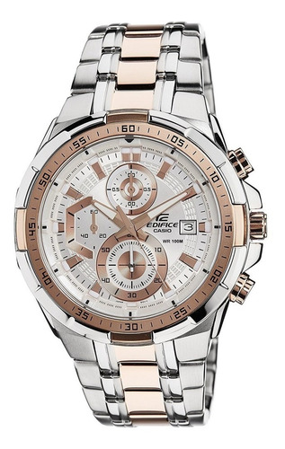 Reloj Edifice Efr-539sg-7a5 Para Caballero Fecha Y Cronomet