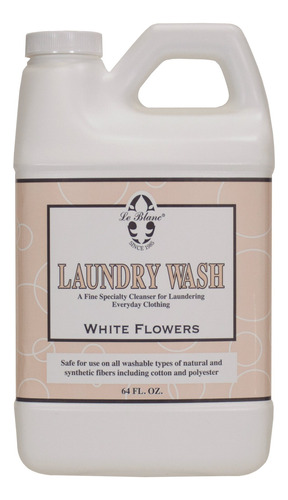 Le Blanc® White Flowers Laundry Wash - 64 Onzas Liquidas, Un