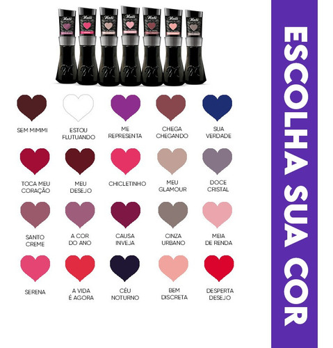 Imagem 3 de 3 de Esmalte Gel P/ Unhas Nati - Led Uv