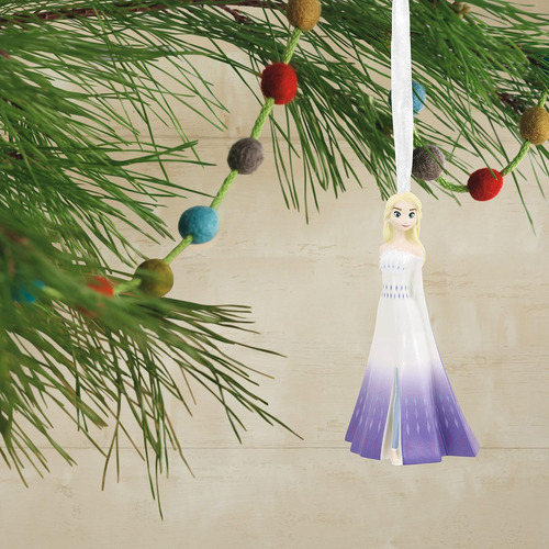 Hallmark Disney Frozen 2 - Adorno De Navidad De Elsa La Rein
