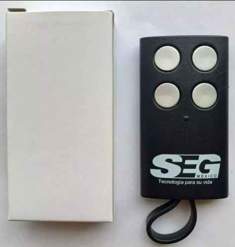 Controles Seg Pivus 250 Y 300 Transmisor 4 Canales 433mhz Negro
