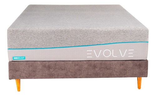 Colchón Boxi Sleep - Boxi Evolve - Queen Color Gris