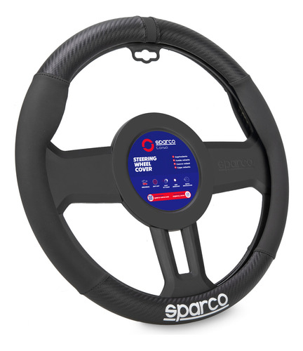 Funda Cubre Volante Forro De Timon Sparco Sps131bk