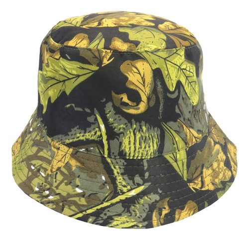 Pescador Piluso Sombrero Gorro Camuflado Selva Algodon