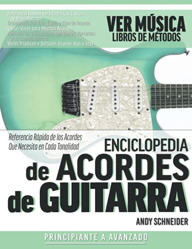 Libro : Enciclopedia De Acordes De Guitarra Referencia...