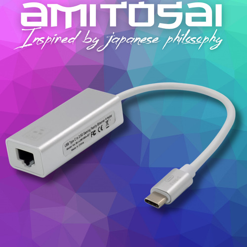 Amitosai Mts-usbclanalpro 2.5gbps Placa De Red Rj45 Usb-c