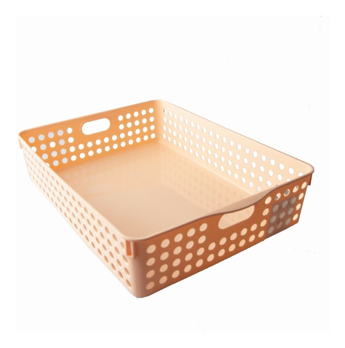 Imagen 1 de 4 de Canasto Organizador Multiuso A4 Color Pastel Grande
