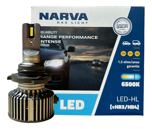 Ampolletas Led Narva H4 H7 Hir2 Hb3 Hb4 H11 9006 9005