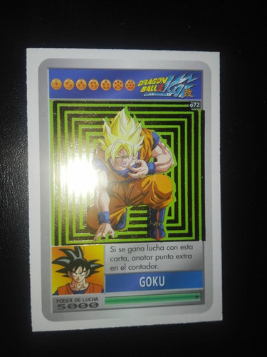  Carta Brillante Dragon Ball Kai 672