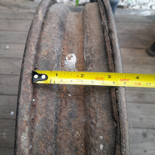 Imagem 8 de 9 de Roda Aro 21 Fordinho Ford Antigo Raiada Pra Restauro