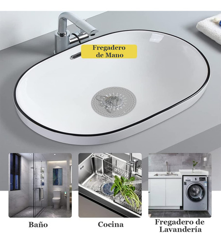 Tapón De Pelo De Silicona Duradero, Colector De Pelo,