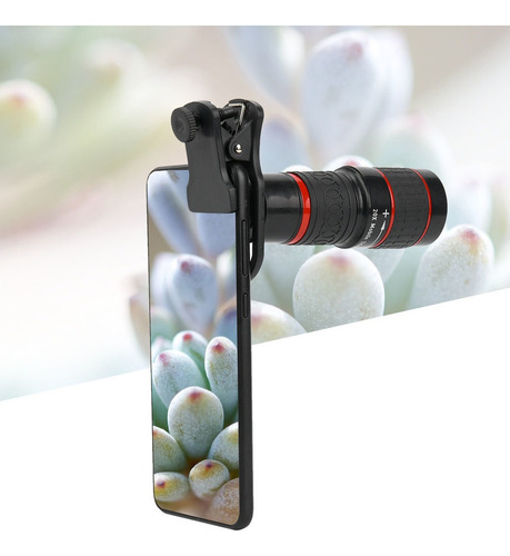 . Lente Teleobjetivo 20x Lente De Enfoque Largo Ligero Para