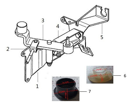 Selector De Palanca De Cambios De 1061 K1t