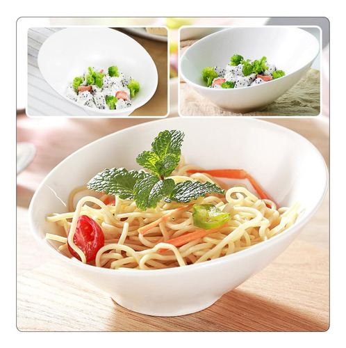 Ensaladeras De Cerámica Luxshiny, Plato De Porcelana Para Se