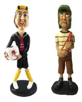 Comprar Kit Bonecos Kiko E Chaves Em Resina Turma Do Chaves 20cm