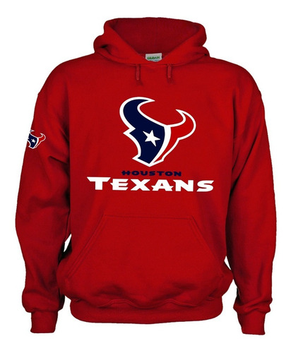 Sudadera Capucha Texans Houston Texanos Americano Nfl Mod. 1