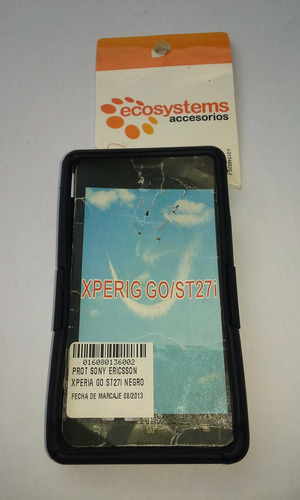 Forro Prot Sony Ericsson Xperia Go St27i Negro