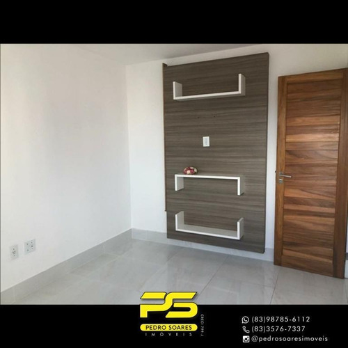 Apartamento Com 3 Dormitórios Para Alugar, 107 M² Por R$ 3.500/mês - Bessa - João Pessoa/pb - Ap4333