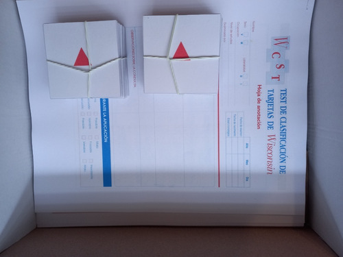Wcst. Test De Clasificación De Tarjetas De Wisconsin