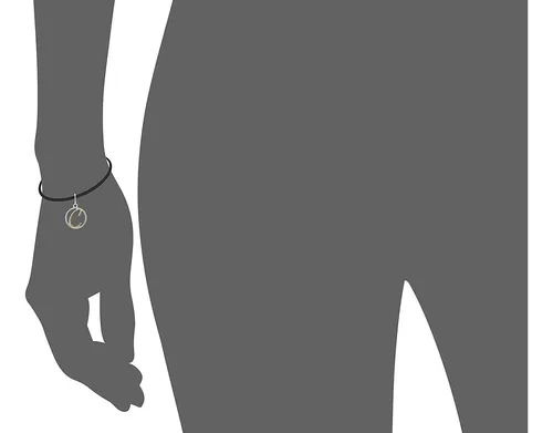 Charm En Dos Tonos Con Inicial C Para Mujer En Plata De...