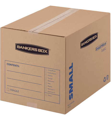 Bankers Box Smoothmove Cajas De Carton Basicas Para Mudanz