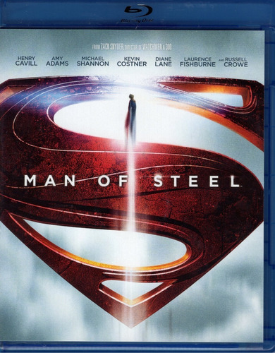 Man Of Steel El Hombre De Acero Superman Blu-ray + Dvd + Cop