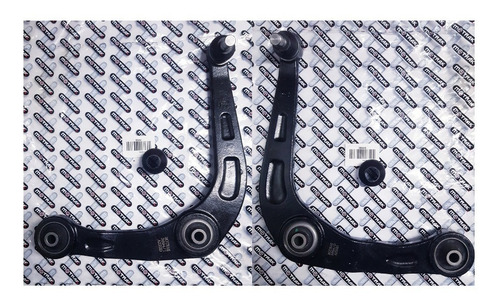 Imagen 8 de 10 de Parrillas Suspension Peugeot 206 207 Con Rotulas Y Bujes X2