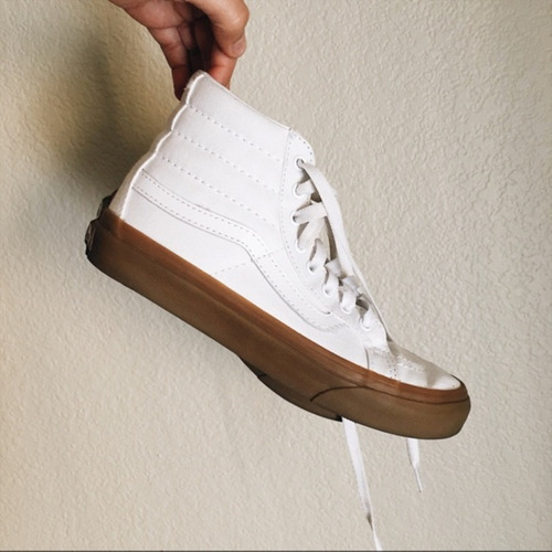 Vans Sk8 Hi Reissue Canvas Gum True White Lhtgm Vn0a2xsbl0g