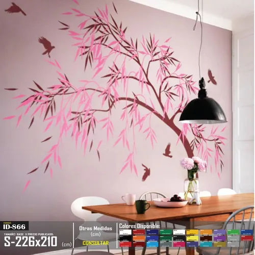 comprar Vinilos Decorativos Arbol Para Pasillo Stickers De Pared