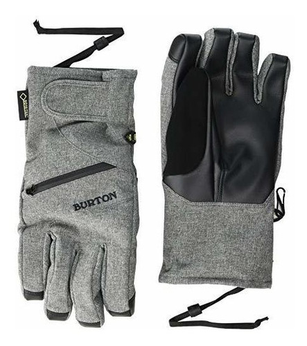 Burton Para Mujer Gore-tex Bajo Guante, Negro Verdadero De M