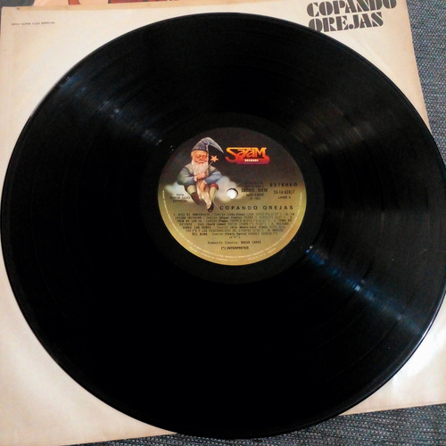 Copando Orejas Compilado Vinilo Lp Insert 1982 Ex Estándar